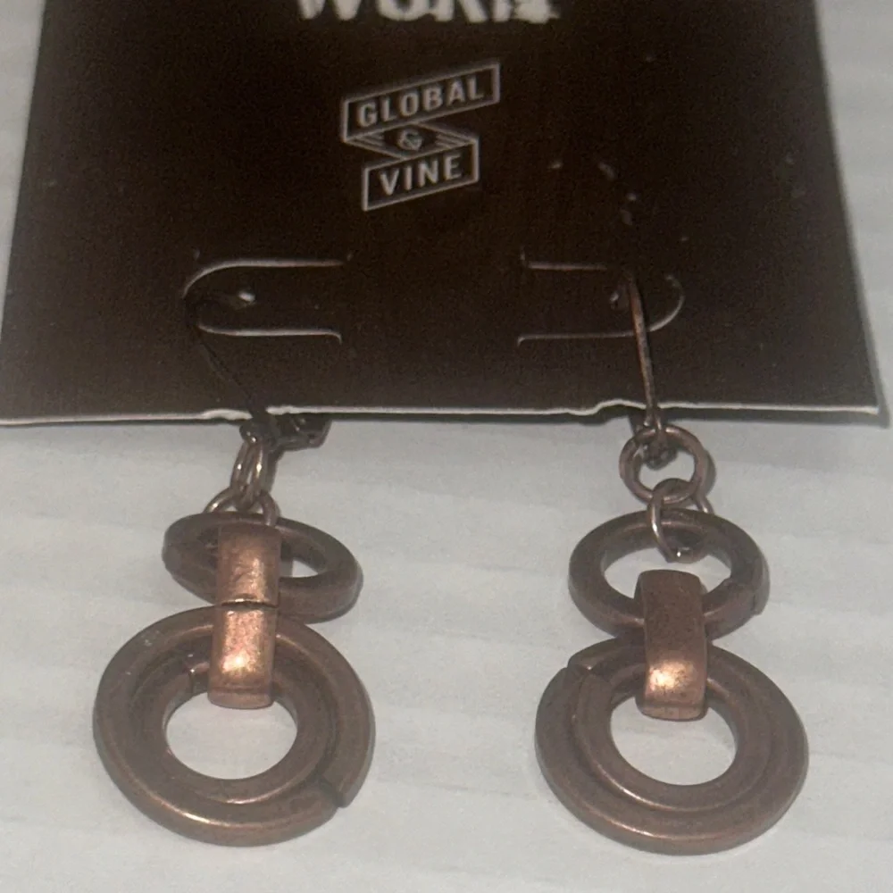Bronze Earrings